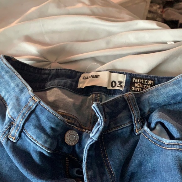 garage denim blue wash jeans - Picture 2 of 2